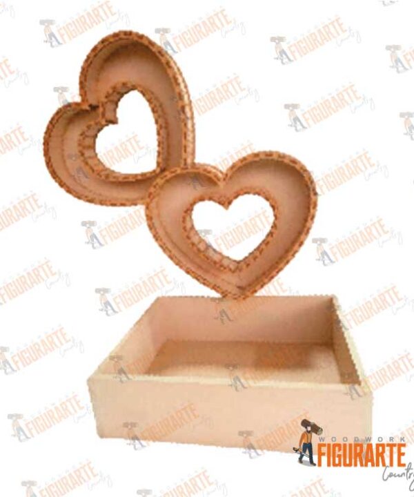 Guacal Deluxe Doble Corazón #4