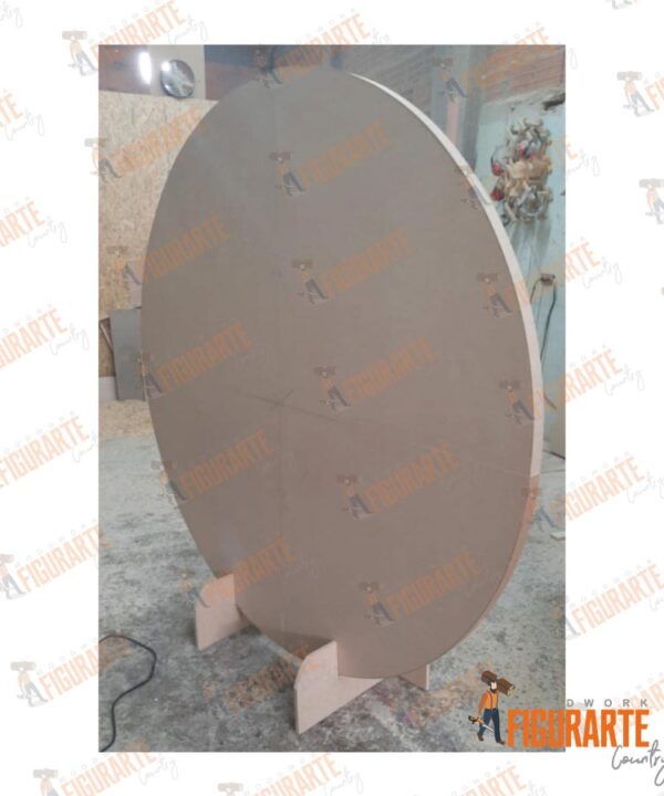 Backig Redondo MDF