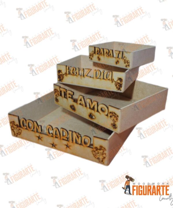 Alternative view of Bandeja Frase MDF