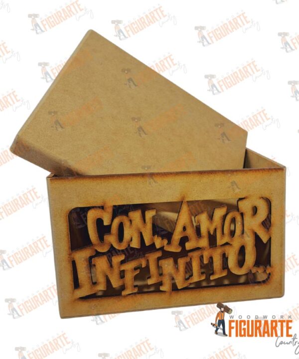 Bombonera Con Amor Infinito