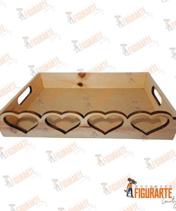 Alternative view of Charola Corazón Pino