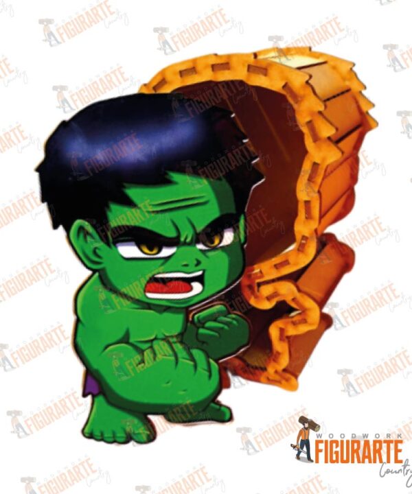 Alternative view of Hulk
