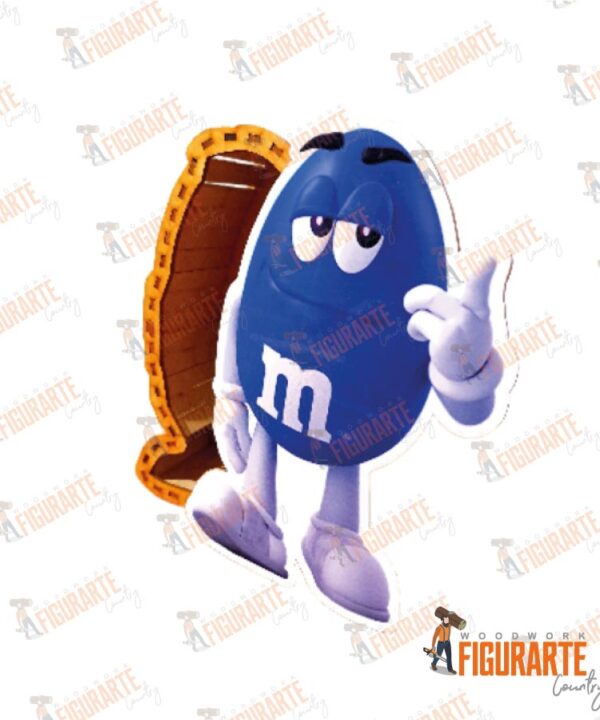Alternative view of M&M Azul