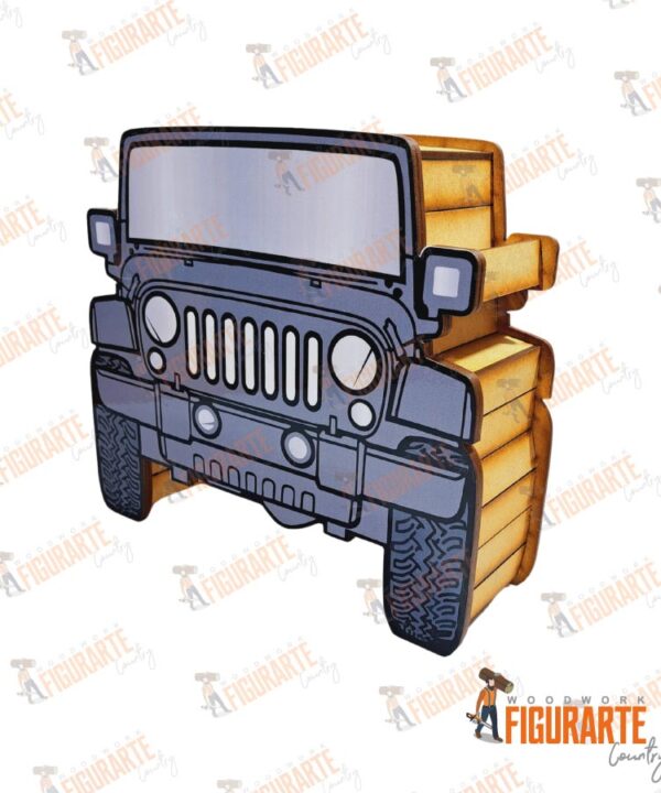 Alternative view of Jeep