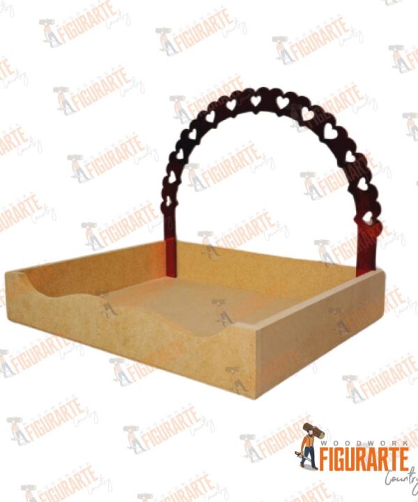 Alternative view of Bandeja Laminada Corazones