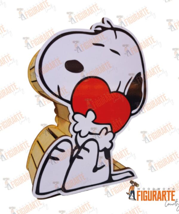 Alternative view of Snoppy