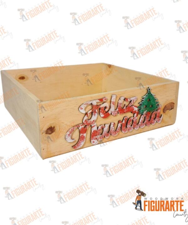 Alternative view of Guacal Aplique Navideño