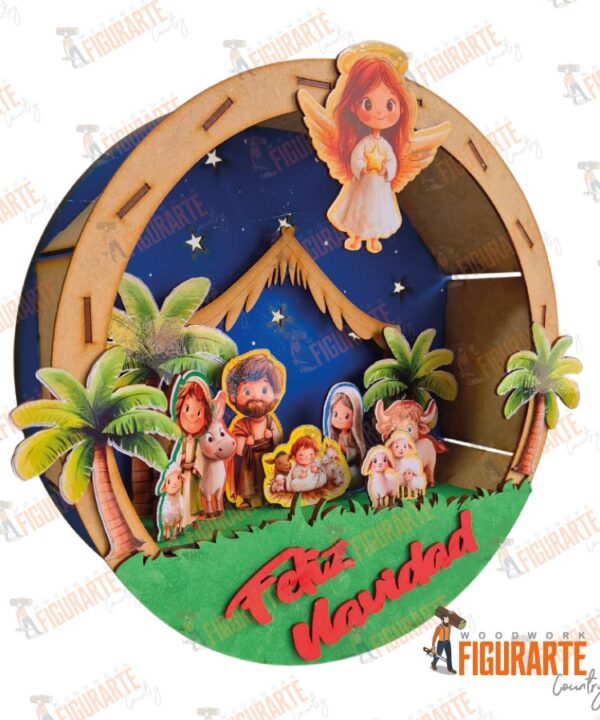 Alternative view of Pesebre Redondo